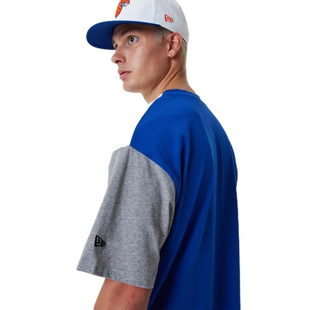 New Era NBA New York Knicks Cut And Sew Oversized Tee