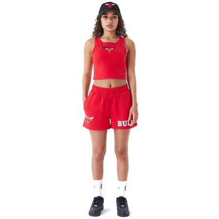 New Era NBA Team Chicago Bulls Logo Womens Shorts