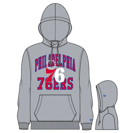 New Era NBA23 Philadelphia 76ers To Pullover Hoodie