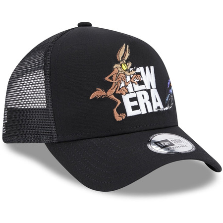 New Era Trucker Cap - Looney Tunes Wile E. Coyote "Black"