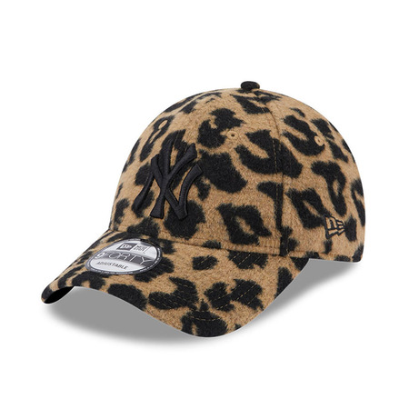 New Era MLB Yankees Leopard  Womens 9FORTY Adjustable Cap