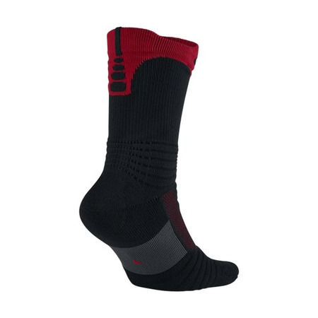 Nike Calcetines Elite Versatility Crew (010/black/university red/black)