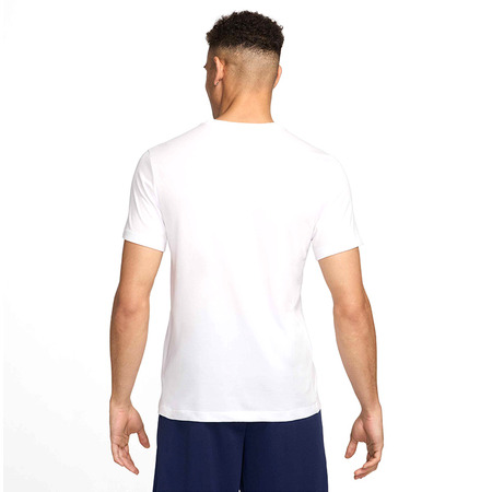 Nike Dri-FIT Basket T-shirt "White"