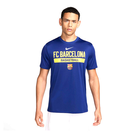 Nike Camiseta FCB M NK DF Prtc Rtl SS "Royal Blue"