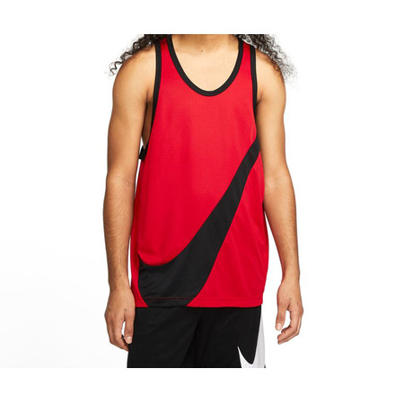 Nike Dri Fit Basket Crossover Jersey "RedBlack"