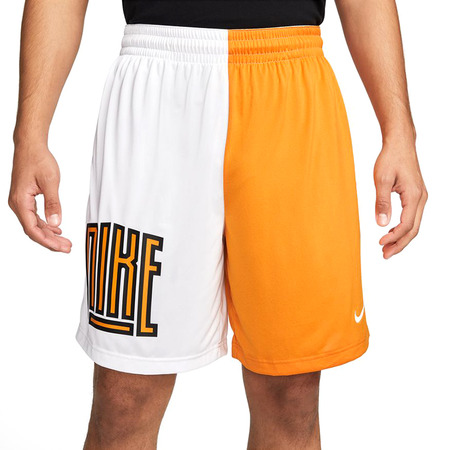 Nike Dri-FIT Men's Basketball Shorts "Orange White"