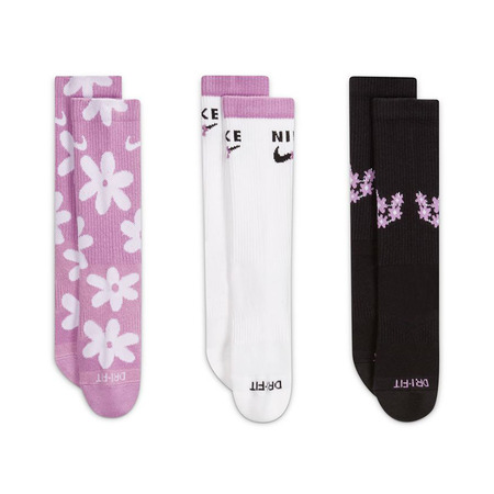 Nike Kids' Cushioned Crew Socks (3 Pairs) "MulicolorK"