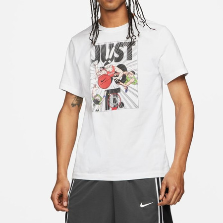 Nike Manga Just Do It Men's Basketball T-Shirt "White"