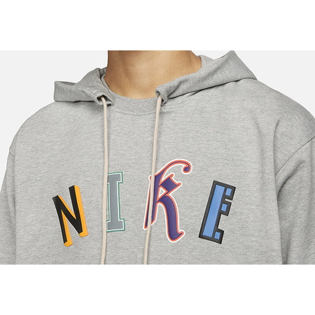 Nike Basketaball Dri Fit Standard Insue Hoodie "Grey"