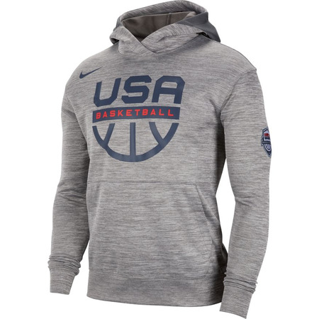 Nike USA Spotlight Men's Basketball Hoodie "Dark Grey"