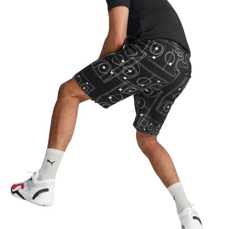 Puma Basketball Courtside Booster Short "Black"