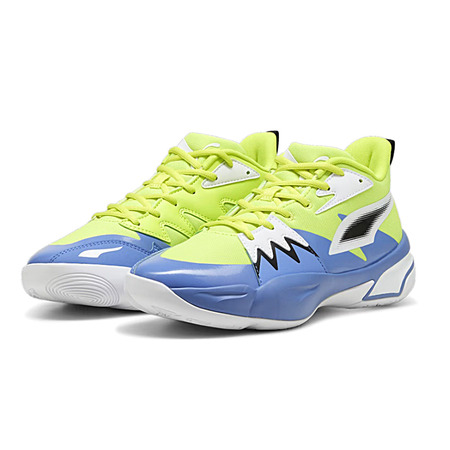 Puma Basketball Genetics "Electric Lime-Blue"