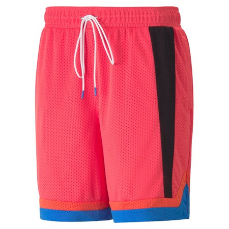 Puma Basketball LaMelo One stripe Short "Hot Coral"