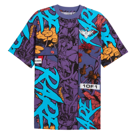 Puma Basketball Melo Phoenix AOP Tee "Blue Crystal"