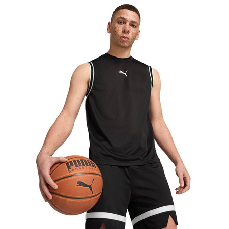 Puma Basketball Winning Shot Mesh Tank "Black"