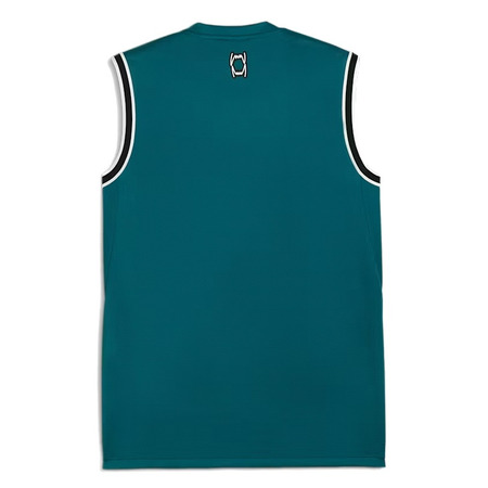 Puma Basketball Winning Shot Mesh Tank "Cold Green"