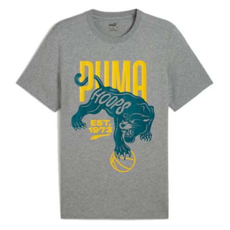 Puma Basketball Winning Shot Tee 2 "Medium Gray"