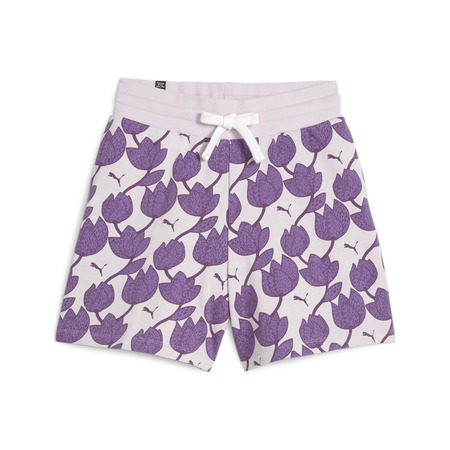 Puma ESS+ BLOSSOM 5" AOP Shorts TR "Grape Mist"