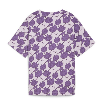 Puma ESS+ BLOSSOM AOP Tee "Grape Mist"