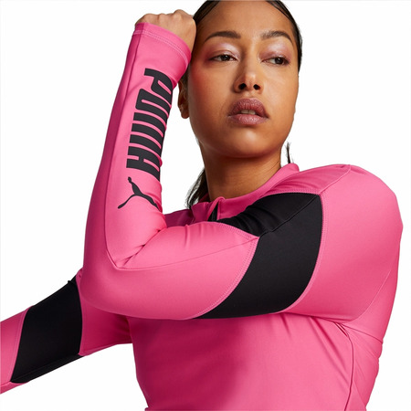 Puma Fit Eversculpt 1/4 Zip Crew (sunset pink)