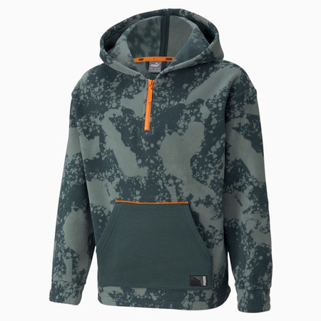 Puma Junior Alpha Holiday Half-Zip Hoodie