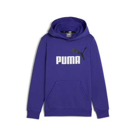 Puma Junior ESS+ 2 Col Big Logo Hoodie FL B "Lapis Lazuli"