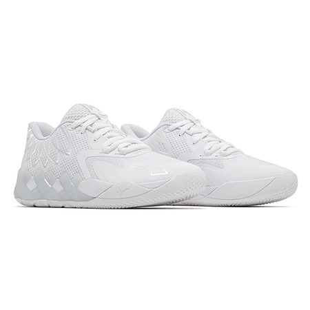 Puma LaMelo Ball MB1 Low JR. "Triple White"