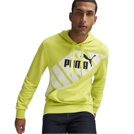 PUMA POWER Graphic Hoodie TR "Lime Sheen"