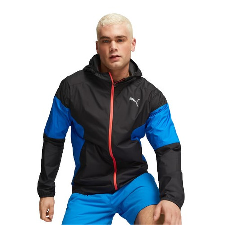 Puma Run Lightweight Jacket "Black-Ultra Blue"