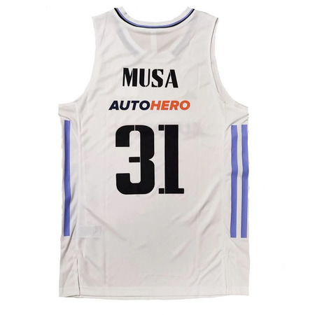 Real Madrid Camiseta Basket 1ª Equipación # 31 MUSA #