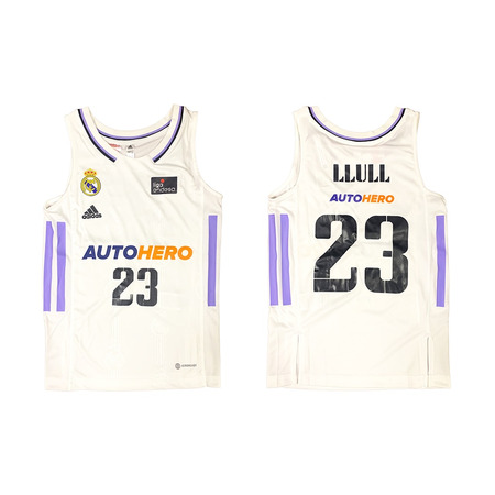 Real Madrid Camiseta Basket Niñ@ 1ª Equipación # 23 LLULL #