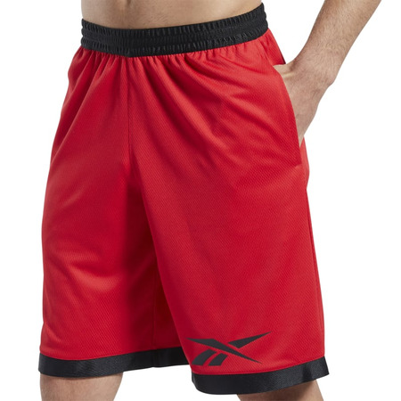 Reebok Basketball Mesh Shorts "Vector Red"