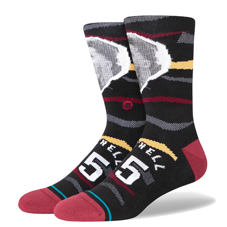 Stance Casual Faxed Mitchell Crew Socks