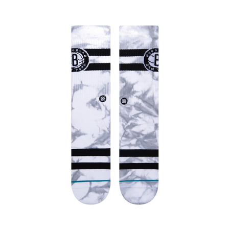 Stance Casual NBA Nets Dyed Crew Socks "Grey