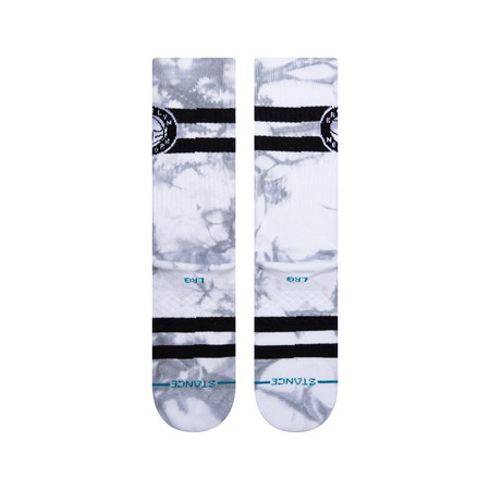 Stance Casual NBA Nets Dyed Crew Socks "Grey