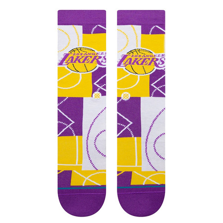 Stance Casual NBA Zone LAL Crew Socks