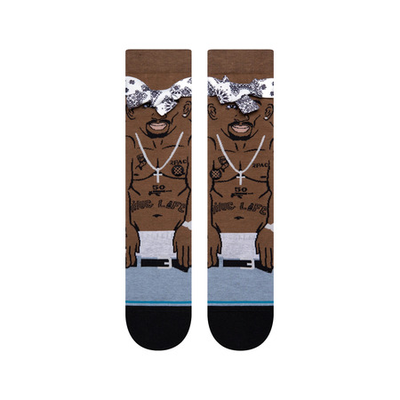 Stance Casual Tupac Resurrected Crew Sock