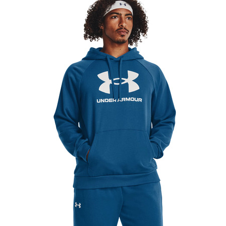 UA Men's Rival Fleece Logo Hoodie "Varsity Blue"