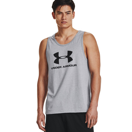 UA Men's Sportstyle Logo Tank "Gray"