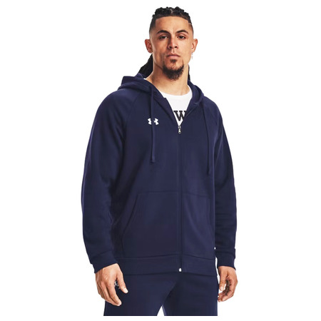 UA Rival Fleece FZ Hoodie "Midnight Navy"