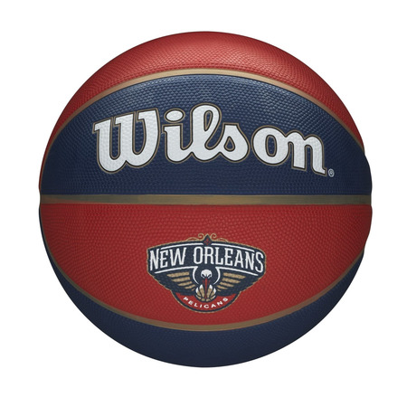 Wilson NBA Basketball Team Tribute Pelicans Ball (Size 7)