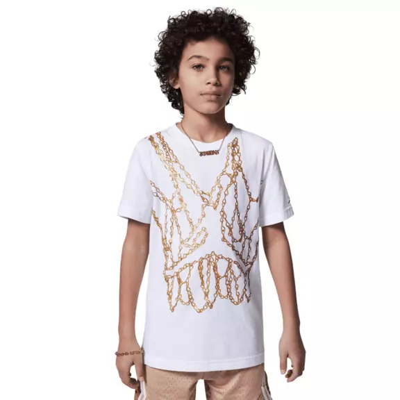 Jordan Kids Jumpman Chain T-Shirt "White"