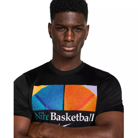 Nike Basketball Dri-FIT Graphics Tee "Black"