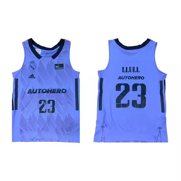 Real Madrid Camiseta Basket Niñ@ 2ª Equipación # 23 LLULL #