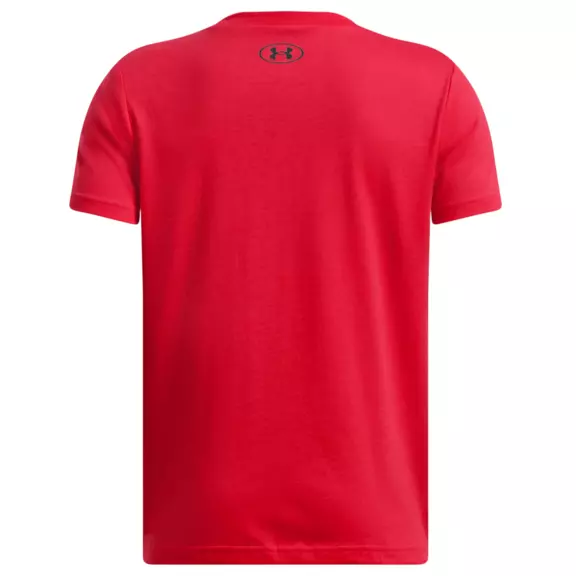 UA Boys' Basketball Hoops Next Short Sleeve Tee "Red"