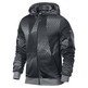 Lebron Capucha Hero Print FZ Hoody (preto/cinza)