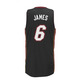 Adidas NBA jersey Lebron James Miami (black)