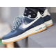 Air Force 1 Low "Obsidian" (434/obsidian/light brown)