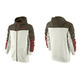 Nike Sudadera Basket Capucha Heritage Full-Zip (320/blanco/ocre)