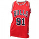 Adidas Camiseta Bordada NBA Bulls Rodman (vermelho/branco)